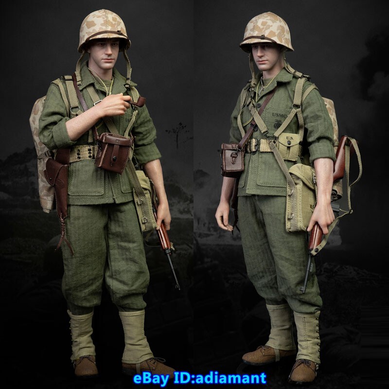 Facepool 1/6 WWII U.S. Marine Corps Mortar Crews Action