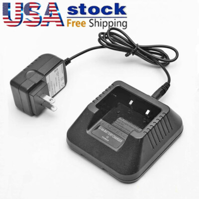 CH-5 Desktop Charger For  BF-UV-5R 8W UV-5R III UV-5R+ Plus UV-5RA Radios