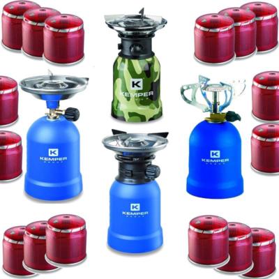 Camping Gaskocher Campingkocher Kocher verschiedene Ausführungen Kartuschen