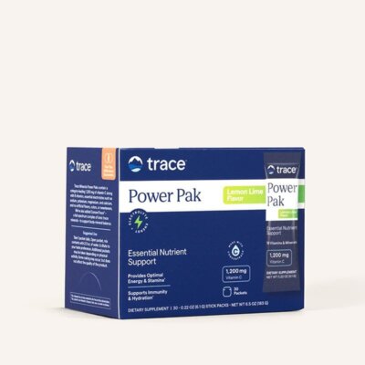 Электролит Trace Minerals Stamina Power Pak Lemon Lime 30 пакетов