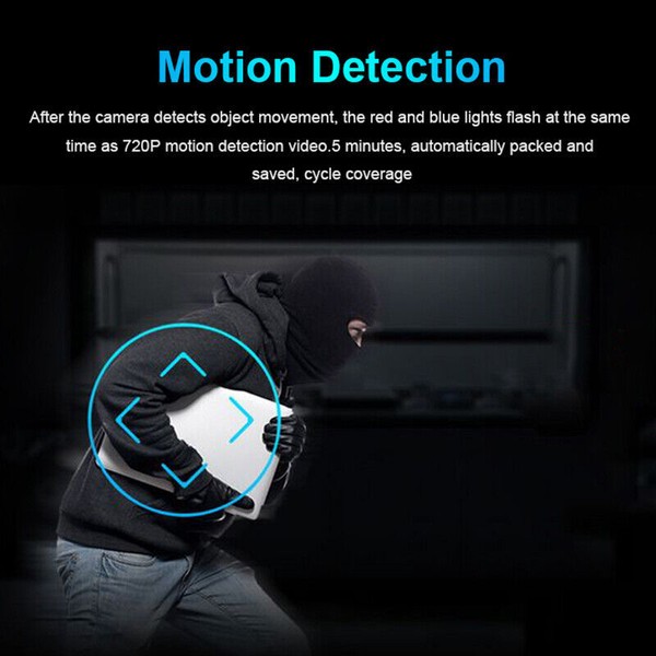 Mini Spy Camera WIFI 1080P HD Hidden IP Motion Night Vision Security Nanny Cam - Image 5
