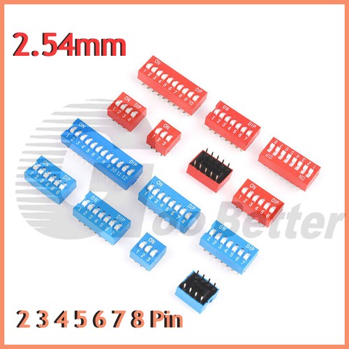 Slide Dip Switch Module 2.54mm DIL SPST PCB Breadboard  Raspberry PI