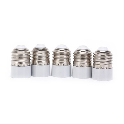 5Pcs/lot E27 to E14 lamp Holder Converter Socket light Bulb Base type AdapteR-dx