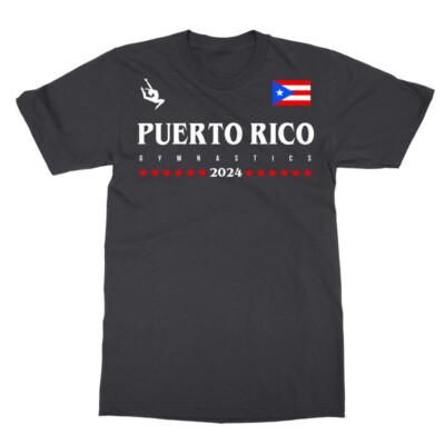 Puerto Rico Medal Glory - Gymnastics 2024 Summer Game Unisex T-Shirt