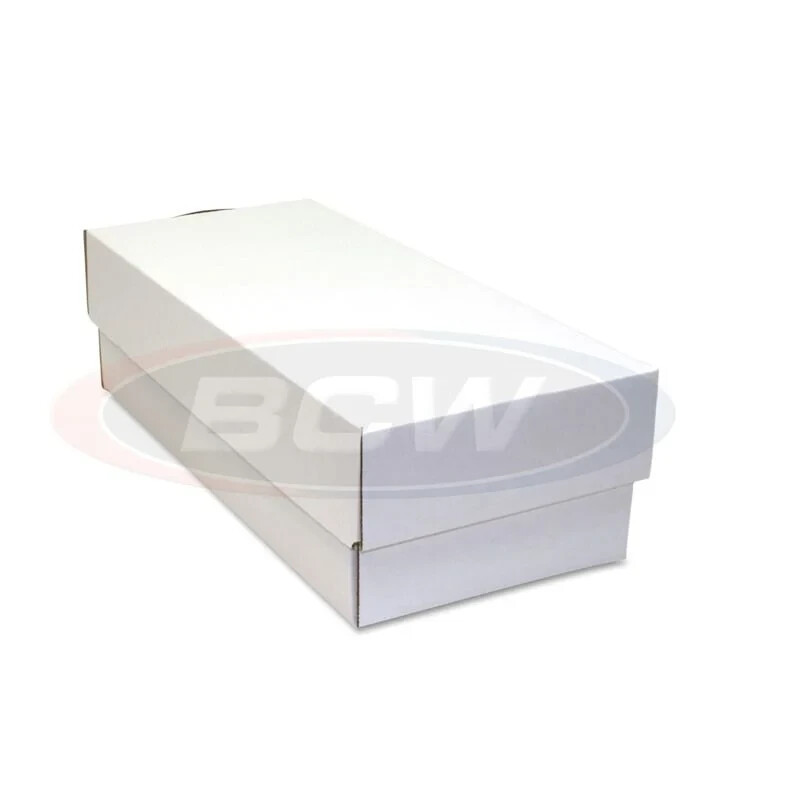 Postcard Storage Box (Pack of 25 Boxes) BCW Cardboard Box Holds 700 4x6 Prints