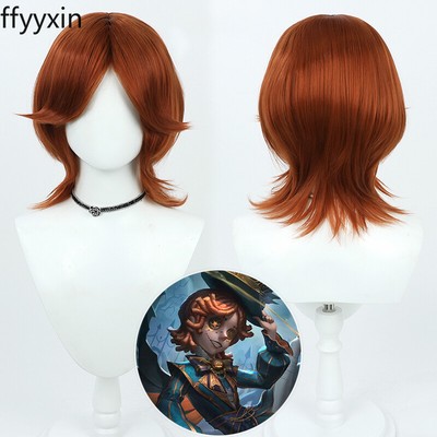 Cosplay Identity V Role Anime Mike Morton Short Hair Wigs Hairpiece