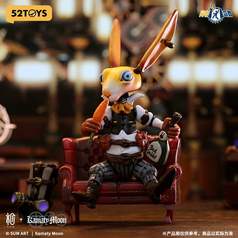 52TOYS BeastBox Official Steampunk Rabbit Action Figure