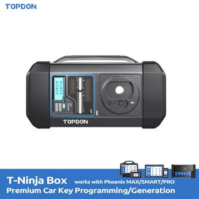 2024newest TOPDON T-Ninja BOX Auto Car Keys Programmer Code Reader OBD2 Scanner