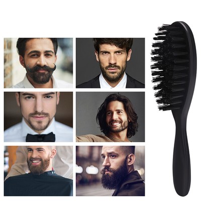 Boar Bristle Hair Brush Beard Brush Natural Bristles Brush Styling Hair brush*