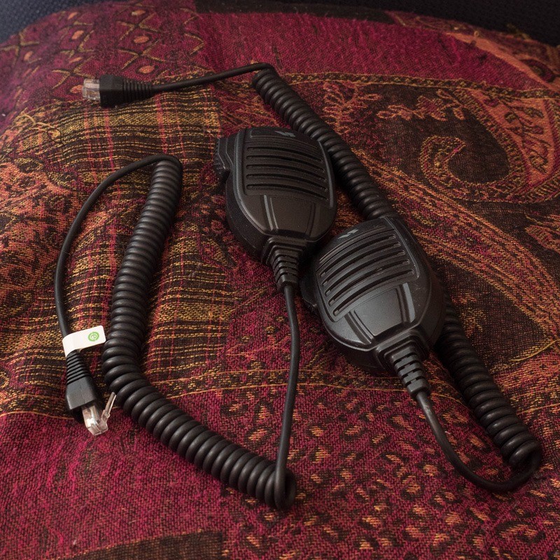 Two YAESU MH67A8J Mic for FT450 Microphones in Plymouth, Devon