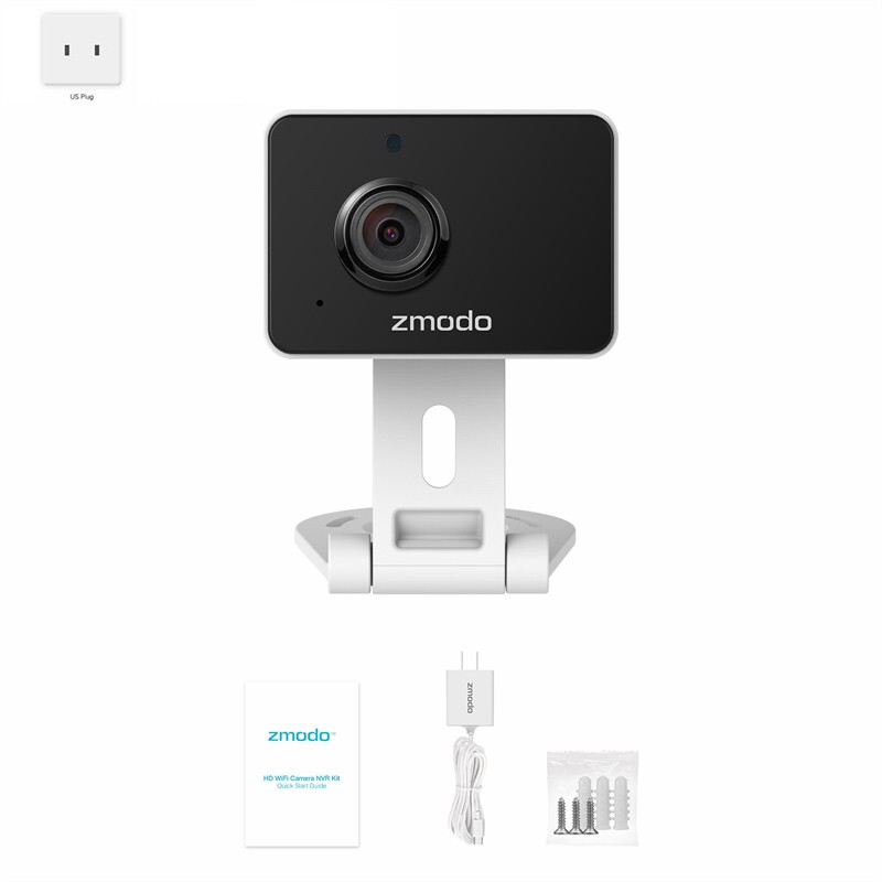 1080P Zmodo Mini Pro Camera w/ 24/7 Intelligent Recording Microphone Speaker US
