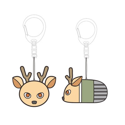 Anime BEASTARS Legoshi Haru Louis Plush Keychains Props Dolls Bag Pendant Gift