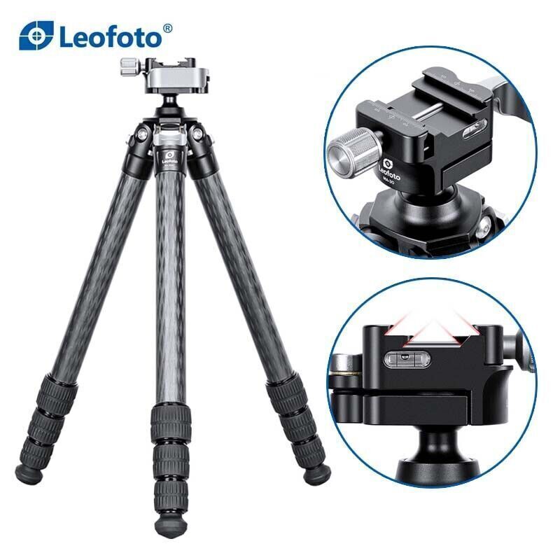Leofoto SA-324C+MA-30 Rifle Carbon Fiber Tripod Set