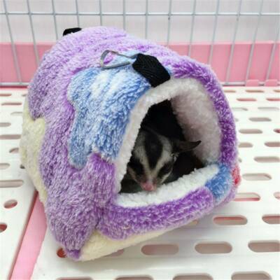 Guinea Pig Accessories Small Animal Houses Rodent Cage Printed Hammock Soft Beds