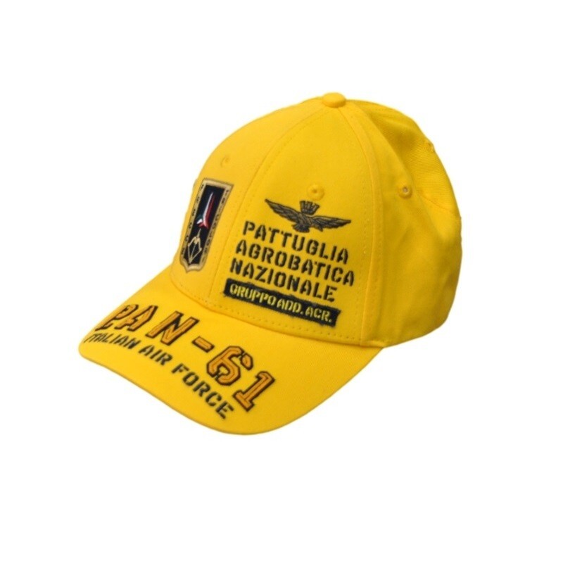 

Бейсболка Man Aeronautica Militare HA1134 Yellow Tricolor Arrows, Желтый