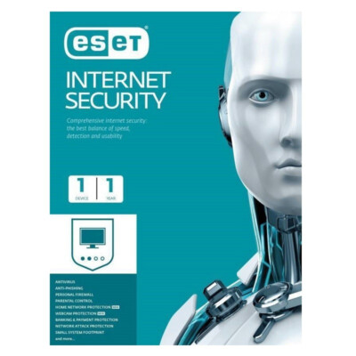 Eset Internet Security - 1 Year - 1 Devices