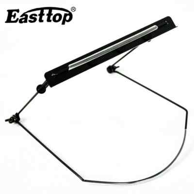24Hole Harmonica Holder Neck Hands Free with Anti-Scratch Felt Pads to Protector