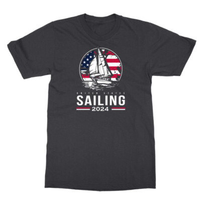 USA Sailing Sport Glory - 2024 Summer Games Fan Unisex T-Shirt