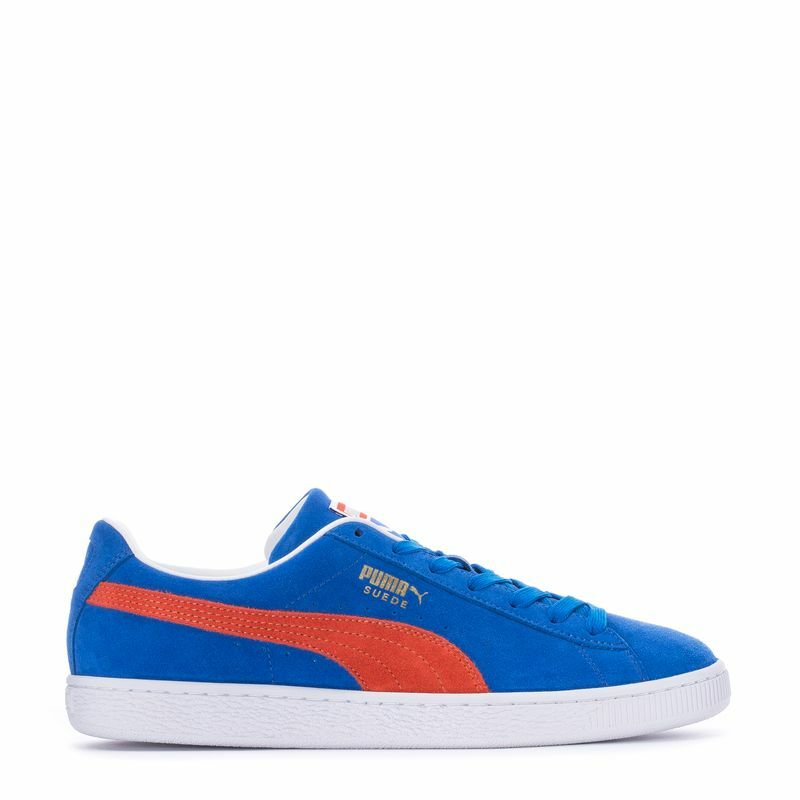 

Обувь 13 Mens Puma Suede Classic 374915-15 Future Blue/Grenadine/White, Синий, PUMA Suede Classic