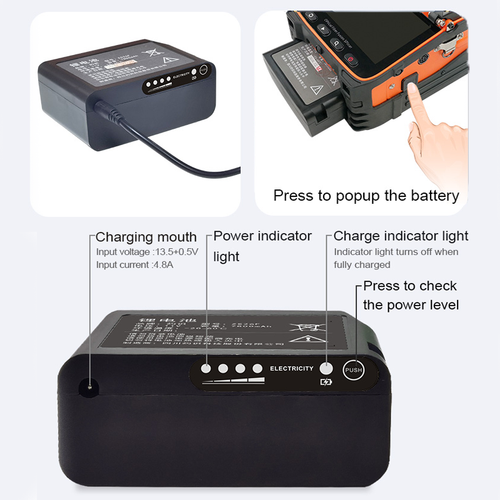  Signal Fire AI-9 Optical Fiber Fusion Splicer SM MM 6 Motor FTTH Toolbox style 