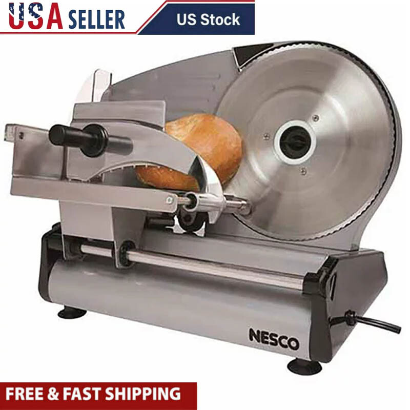 180 W Electric Meat Deli Fruit Chopper Food Dicer Slicer Cut