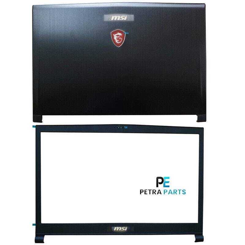 1x For MSI GS73 Back Cover GS73VR MS-17B1 7RG-035CN Laptop LCD Front Bezel Lid