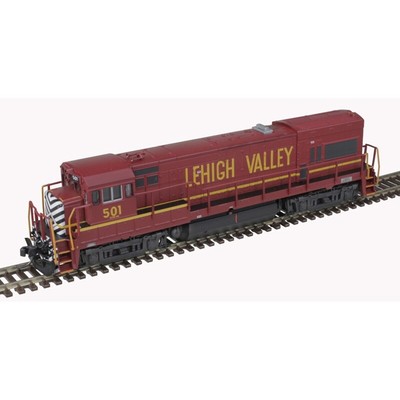 Atlas 40004664 N Lehigh Valley GE U23B Diesel Locomotive Sound and DCC #504