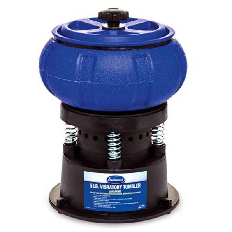 5 Lb Electric Rock Tumbler Vibratory Bowl Tumbling Machine Polishing Small Metal