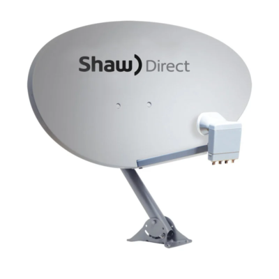 SHAW DIRECT XKU Satellite DISH QUAD OUTPUT LNB 60E