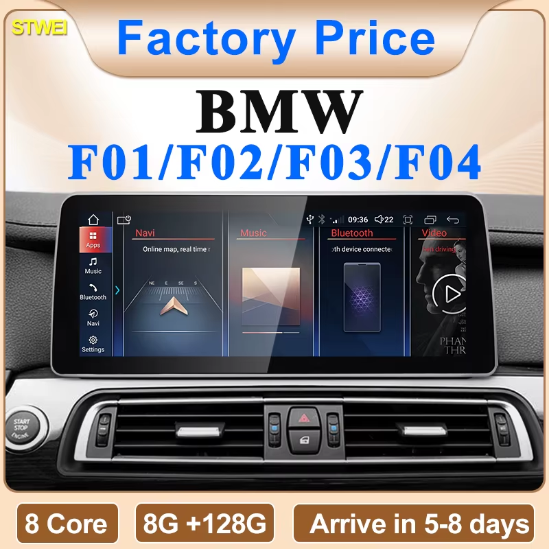 New ID6 ID7 ID8 UI 12.3inc Android System Wireless Carplay AUTO For BMW 7Series