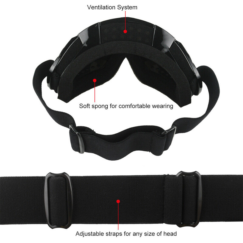 Winter Windproof Goggles Ski Snowboard Snowmobile Skating Snow Sports Eyewear