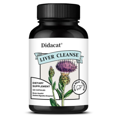 Milk Thistle 200Mg With Dandelion Root-Cleansing,Detoxifying & Restoring Formula