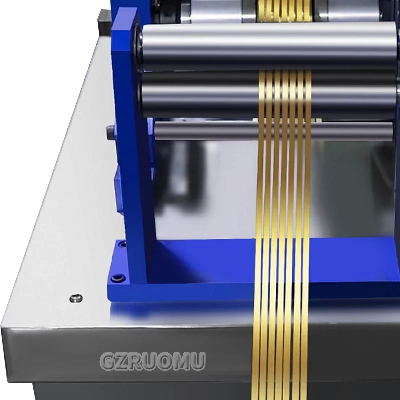 BFFT1-10 Metal Slitting Machine - Gold/Silver/Copper Sheet Slitter Equipment, Mu