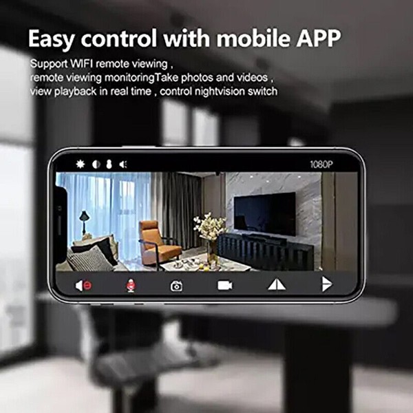 Mini Wireless 1080P Hidden Camera Wifi IP Home Security HD Night Vision Cam US - Image 53