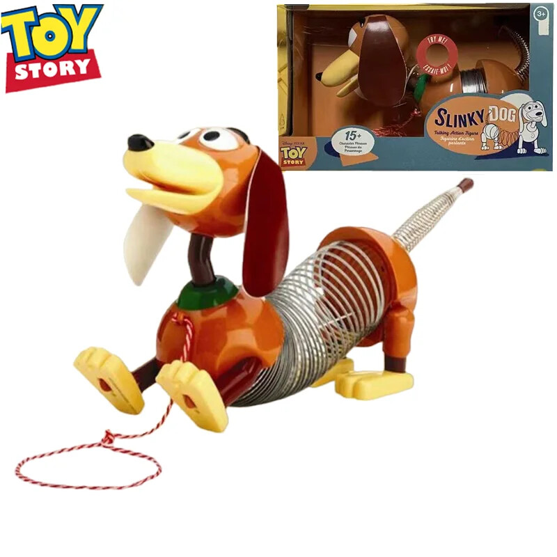 その他 PEACEMINUSONE Toy Story Slinky Dog Original Pixar Toy Story 4 Stretch Slinky Dog Action Figures Toys