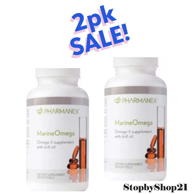 2pk] Nu Skin NuSkin Pharmanex Marine Omega Exp 11/2025 US