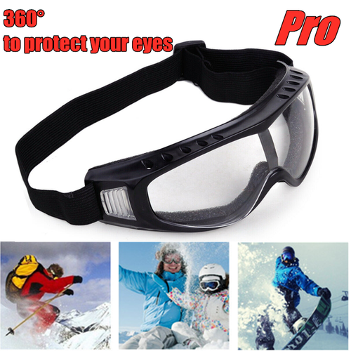 Snow Ski Goggles Mens Over Glasses Anti-fog Lens Snowboard Snowmobile Motorcycle