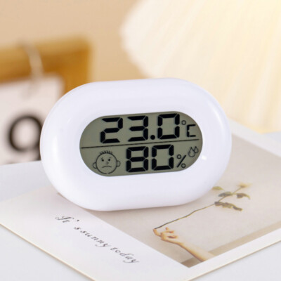 LCD Digital Thermometer Hygrometer Indoor Room Mini Temperature Humidity Meter