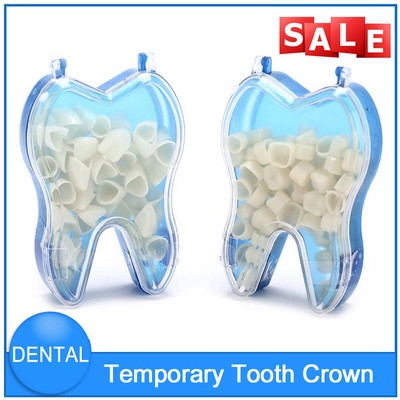 Dental Resin Realistic Porcelain Temporary Tooth Crown Anterior Posterior Teeth