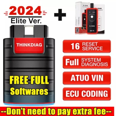 THINKCAR Thinkdiag Bluetooth Bidirectional OBD2 Scanner Diagnostic Tool Scanner