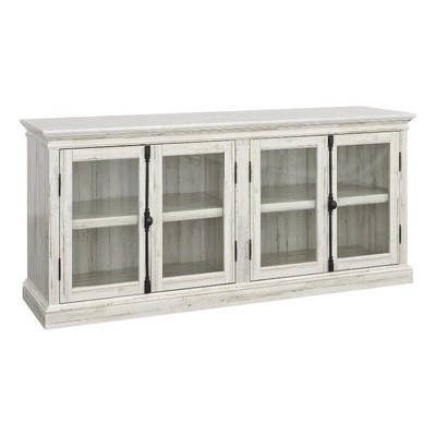 Sauder Barrister Lane Engineered Wood Storage Credenza in Wh