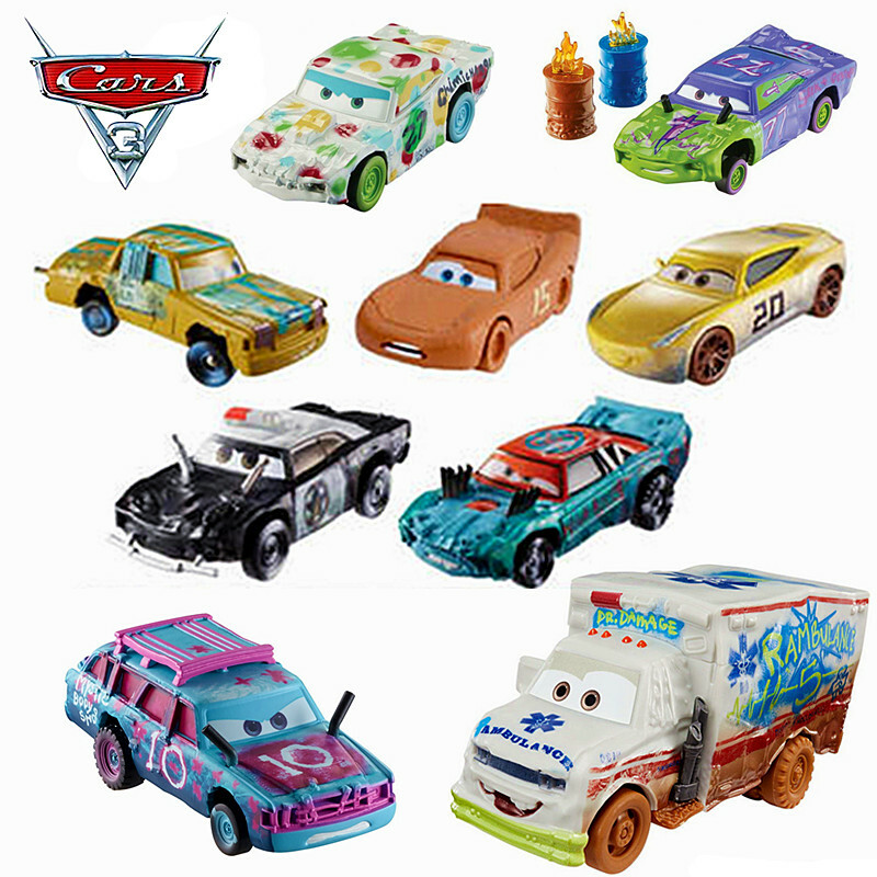 Disney Pixar Racing Story 3 Thunder Valley Crash Party Alloy