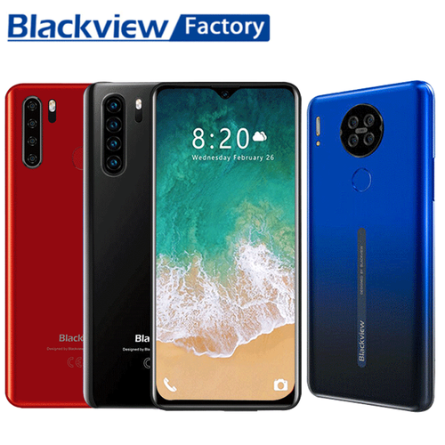 Blackview 4GB 64GB Handy Ohne Verag 6.5 Zoll Smartphone 2SIM Quad Core 4680mAh