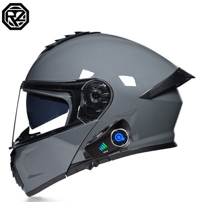 1*DOT Approved Bluetooth Motorcycle Helmet Camera Recorder Modular Motor Helmets