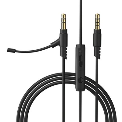 3. 5mm Gaming Headset Cable Headset Cable Extension with Mic