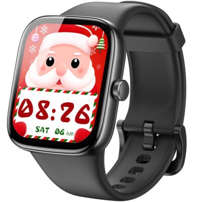 TOZO S7 Smart Watch 1.85  Touch Screen Dynamic Dials Fitness Watch Sports 100+