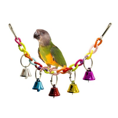 Parrot Pet Bird Swing Hanging Chew Toys Parakeet Budgie Cockatiel Nest Hammock