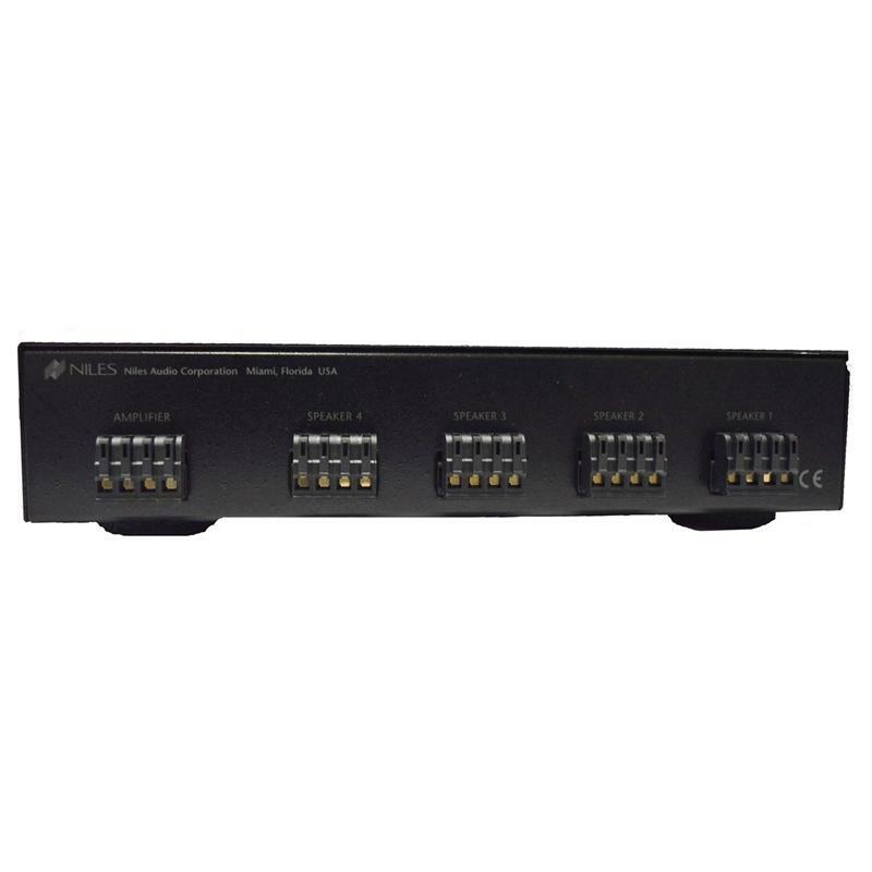 Niles SS-4 4 Zone Speaker Selector Home Audio System with Amplifier