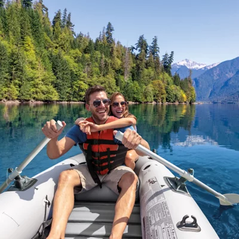 Intex Mariner 3 Person Boat Set with Canopy