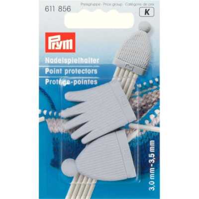 Prym ::Point Protectors #856:: Medium 3-3.5 mm / 2.5-4 US needle Set of 2